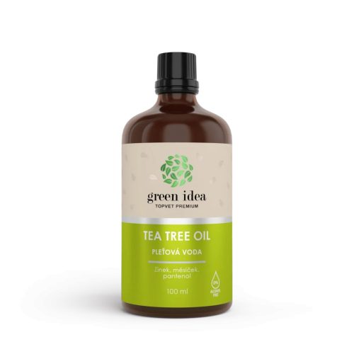 TEA TREE OIL ARCVÍZ + körömvirág,, dexpanthenol, cink, alkoholmentes