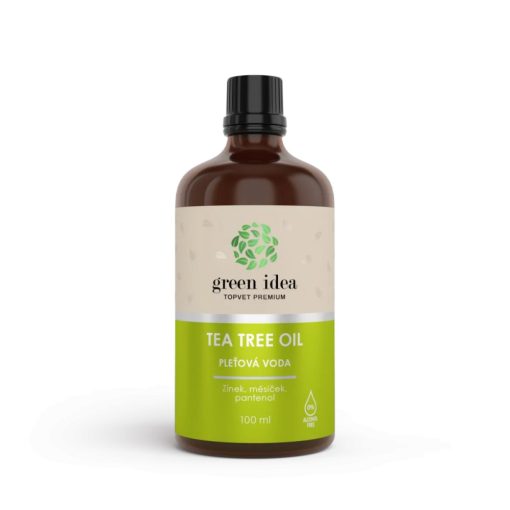 TEA TREE OIL ARCVÍZ + körömvirág,, dexpanthenol, cink, alkoholmentes