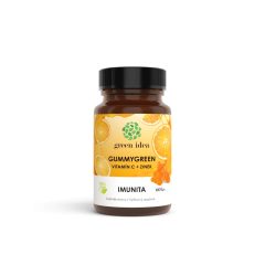   C VITAMIN & CINK Gummygreen gyógynövények gumicukorka formában, immunitás, gyermekeknek is ízlenek