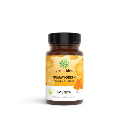 C VITAMIN & CINK Gummygreen gyógynövények gumicukorka formában, immunitás, gyermekeknek is ízlenek