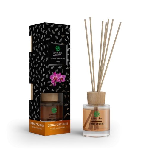 RATTAN PÁLCÁS ILLATOSÍTÓ  FEKETE ORCHIDEA a kellemes relaxáció az otthon melegében