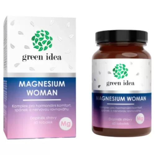 Magnesium WOMAN kapszula – női hormonális egyensúly és stresszkezelés támogatása