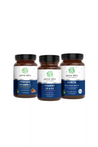 Vitaminos alapcsomag – D3, K2, C és magnézium
