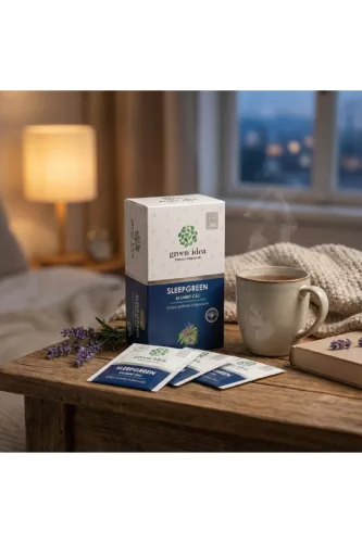 SLEEPGREEN gyógytea - alvássegítő, relaxáló, regeneráló, feszültségoldó