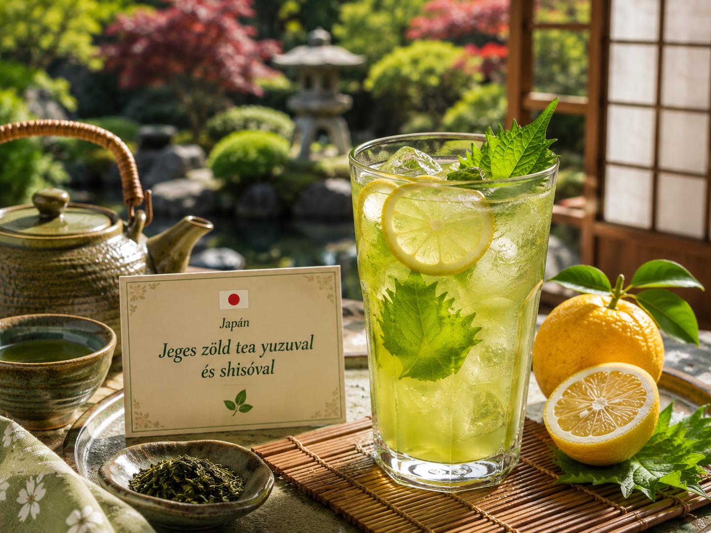 Japán jeges tea