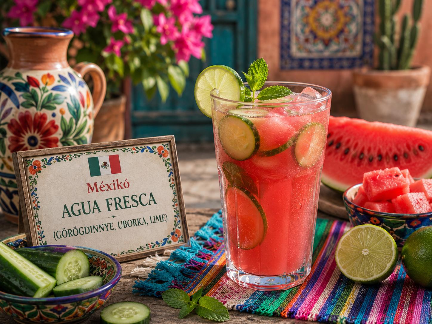 Mexikói agua fresca